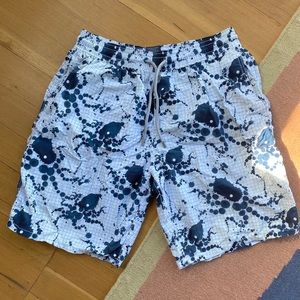 xxl paint splatter design vilebrequin shorts